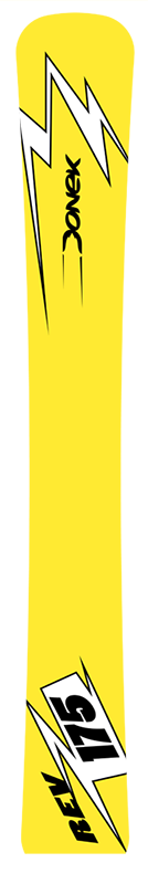Yellow Snowboard