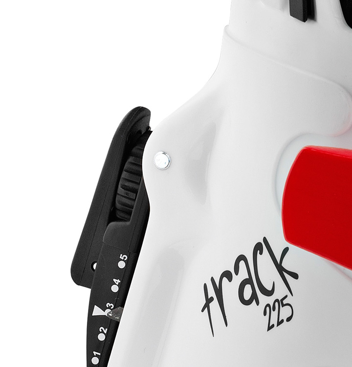 Intec Heel Deeluxe Track 225 White Snowboard NEW Hardboot Lacer Inner Shoe