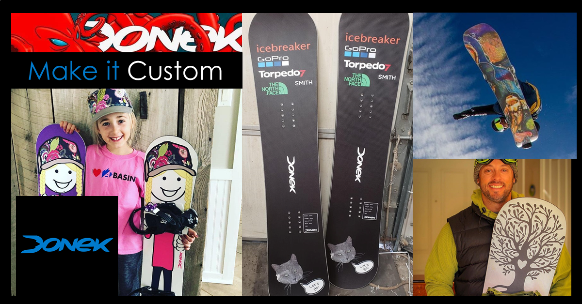 Donek Snowboard Custom Snowboards