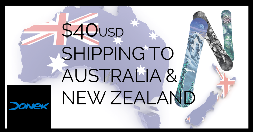 Discounted Shipping to Australia and New Zealand