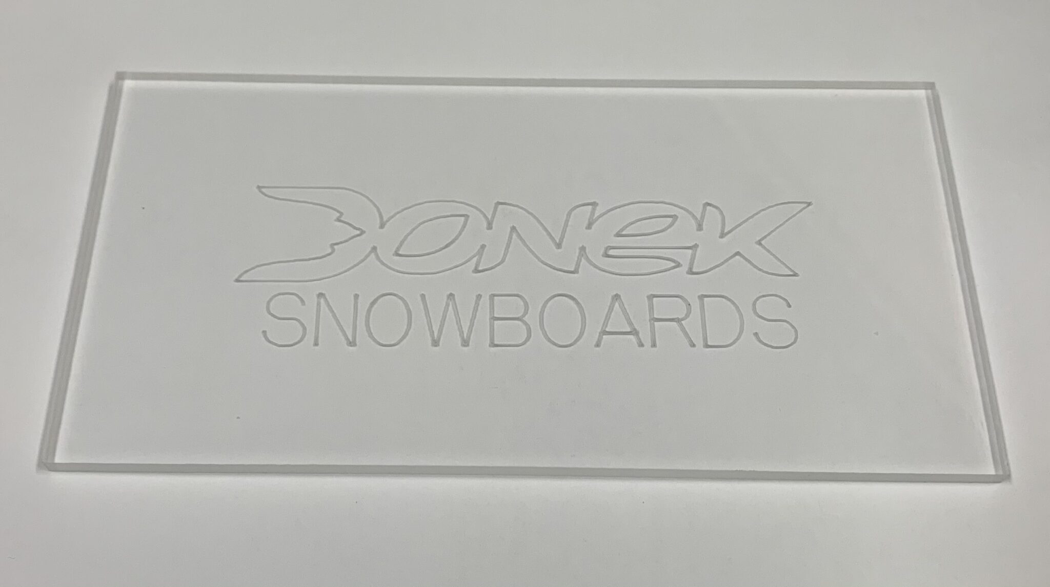 Wax Scraper Custom Snowboards