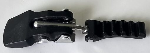 Deeluxe Instep Buckle With Toothplate (Black)